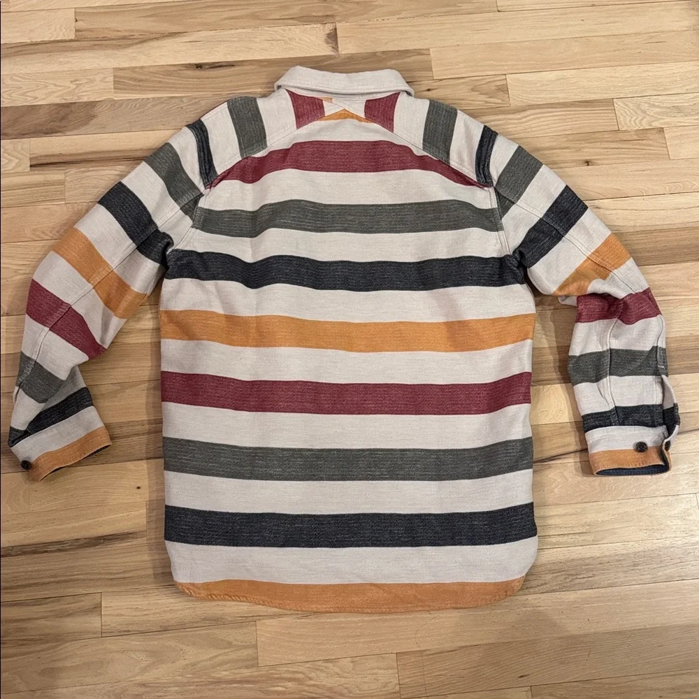 Pendleton Men's Driftwood Cotton Chamois Shirt featuring a multi-color L - Picture 2 of 8